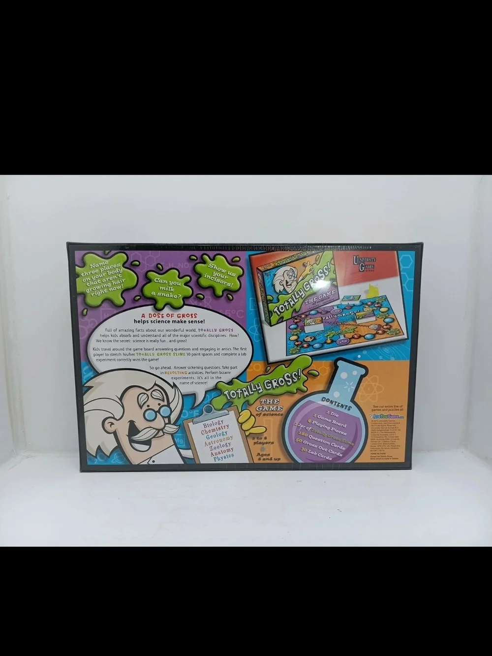 Totally Gross! The Game‎ - Green/Purple Party Board Game